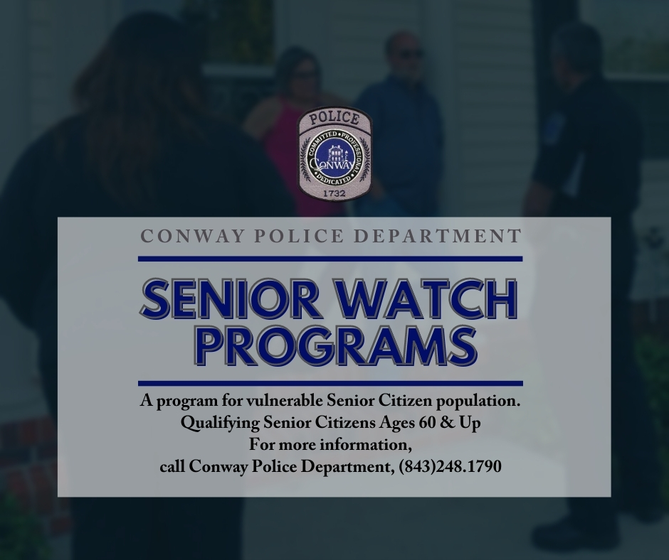 Conway PD Senior Programs